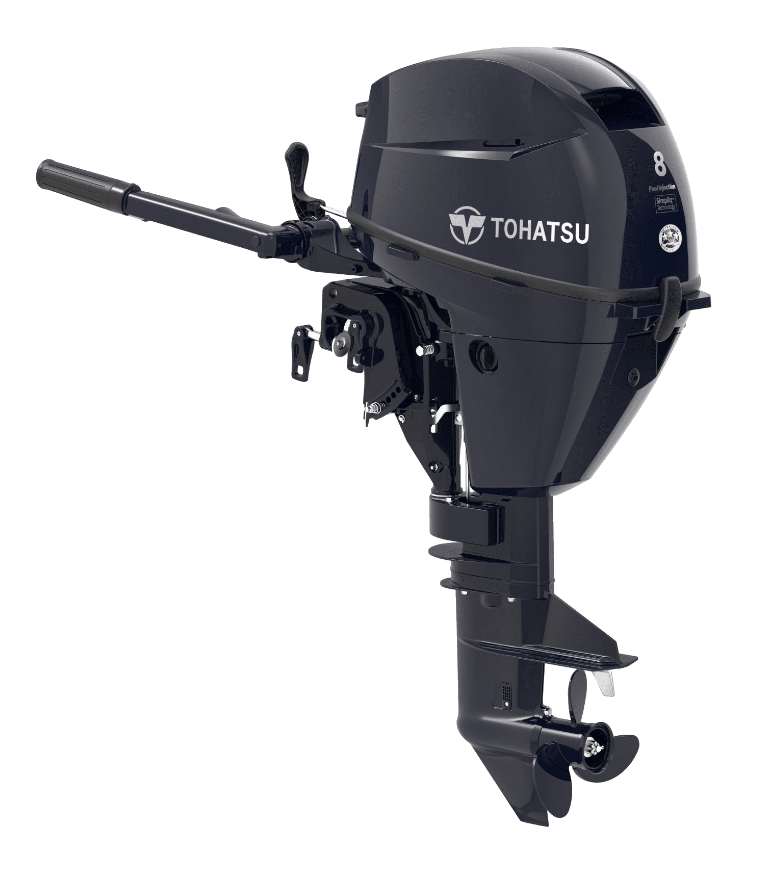 8 PS 4-Takt Außenbordmotor MFS8C Kurz- und Langschaft